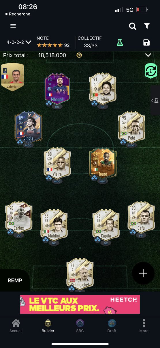 Sissow_'s tweet photo. @baliballon @FansdeFUT J’ai refait une équipe https://t.co/ZENUvLZJ8b