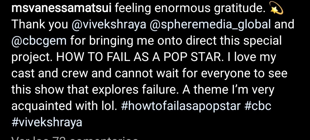 TMI_Uruguay's tweet photo. Huge congrats @VanessaMatsui!
@vivekshraya @SphereMedia_tv #HowToFailAsAPopstar
#ShadowFam #GhostBFF https://t.co/pldLbqwWUI