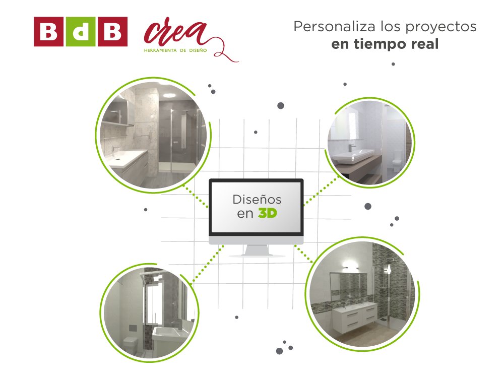 📐¿Conoces BdB Crea?

Se trata de una herramienta de diseño 3D para cerámica y baño que te permitirá visualizar ambientes personalizados con los materiales escogidos.

Infórmate en tu tienda BdB 👇🏻

ℹ️ bit.ly/2NMQyAf 

#MaterialesDeConstruccion #TiendasBdB #BdBCrea