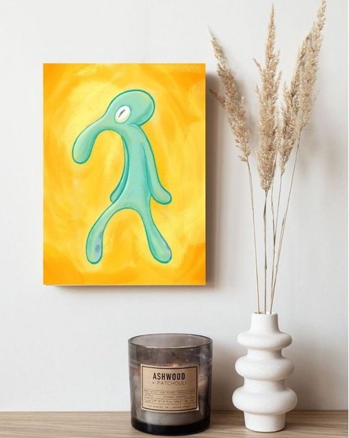 Lukisan squidward tampan &amp; berani

https://t.co/jCzSOEXuZd https://t.co/4rG9kEYEpw