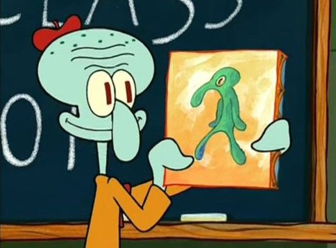 Lukisan squidward tampan &amp; berani

https://t.co/jCzSOEXuZd https://t.co/4rG9kEYEpw