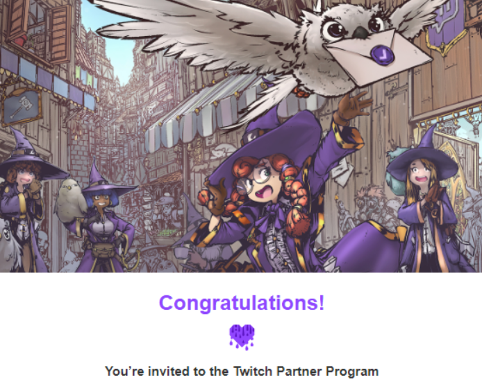 JavaShorty's tweet image. Funny story... I got Partner today... 3 hours before I started stream!