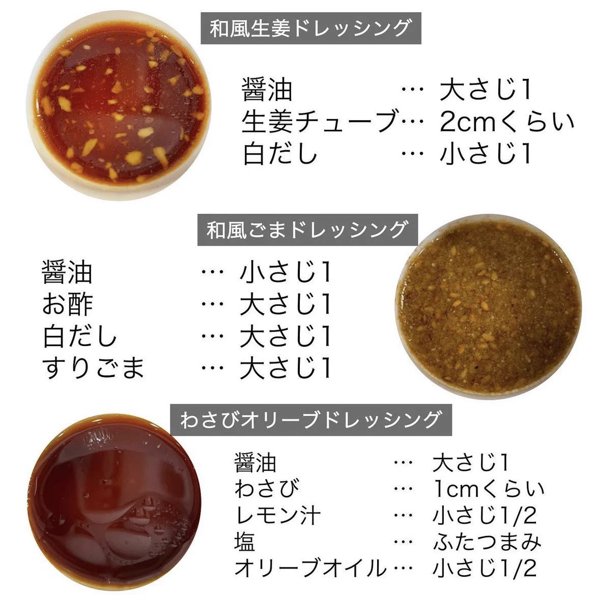 自宅で作る手作りドレッシングレシピ集で野菜をモリモリ食べよう‼