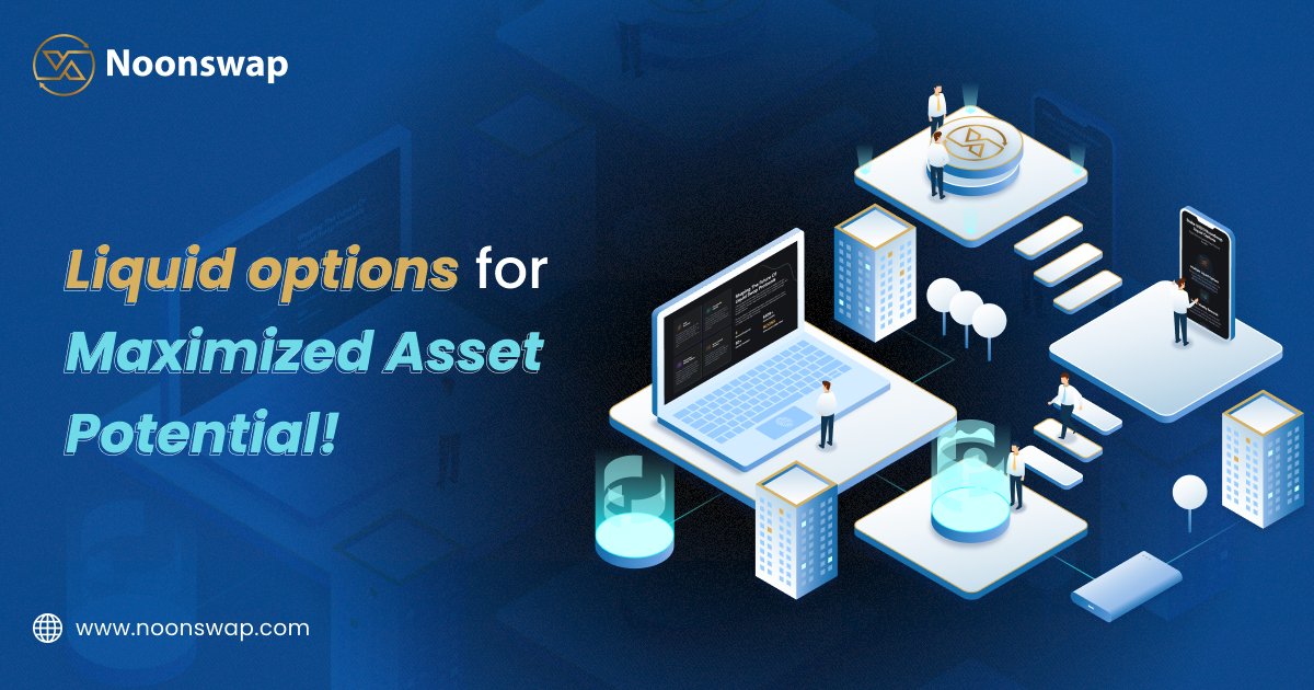 Maximize the potential of your assets with a realistic approach of Noonswap liquid options.

Join Telegram:t.me/NoonSwap
Visit: noonswap.com

#Noonswap #SwapExchange #Dexprotocols #BSC #Ethereum #Noonx #NoonDex