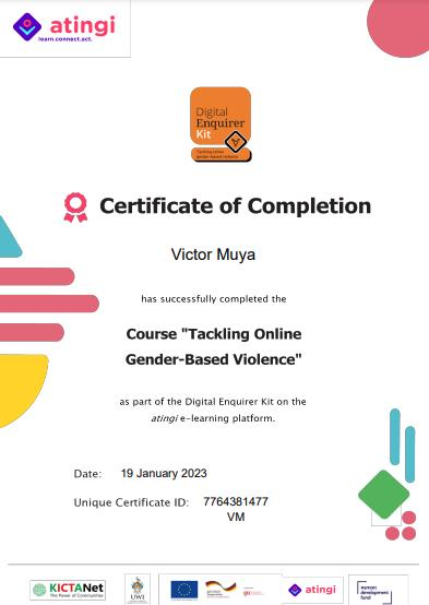KICTANet's tweet photo. We love testimonials from those who are now empowered by boosting their knowledge and learning new ways to shape a safer online information space. Today, you too can by joining here:
https://t.co/Vx04ymDqcB #DigitalEnquirerKit https://t.co/0jCj5Z69s4