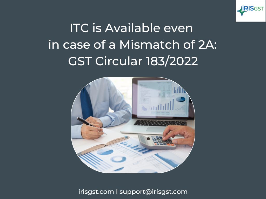 IRISGST's tweet image. The #GSTCircular 183/2022 outlines several steps that must be taken by assesses or their representatives to ensure that their claims are based on accurate information.
Read more here bit.ly/3WnuBb3

#GST #GSTIndia #GSTData #GSTSolutions