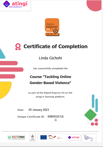 KICTANet's tweet photo. We love testimonials from those who are now empowered by boosting their knowledge and learning new ways to shape a safer online information space. Today, you too can by joining here:
https://t.co/Vx04ymDqcB #DigitalEnquirerKit https://t.co/0jCj5Z69s4