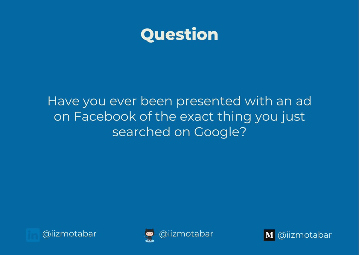 Data is the new oil.

A Thread 🧵

#DataAnalytics #UserData #Facebook #Twitter #LinkedIn #DataConversion #DataInformatics