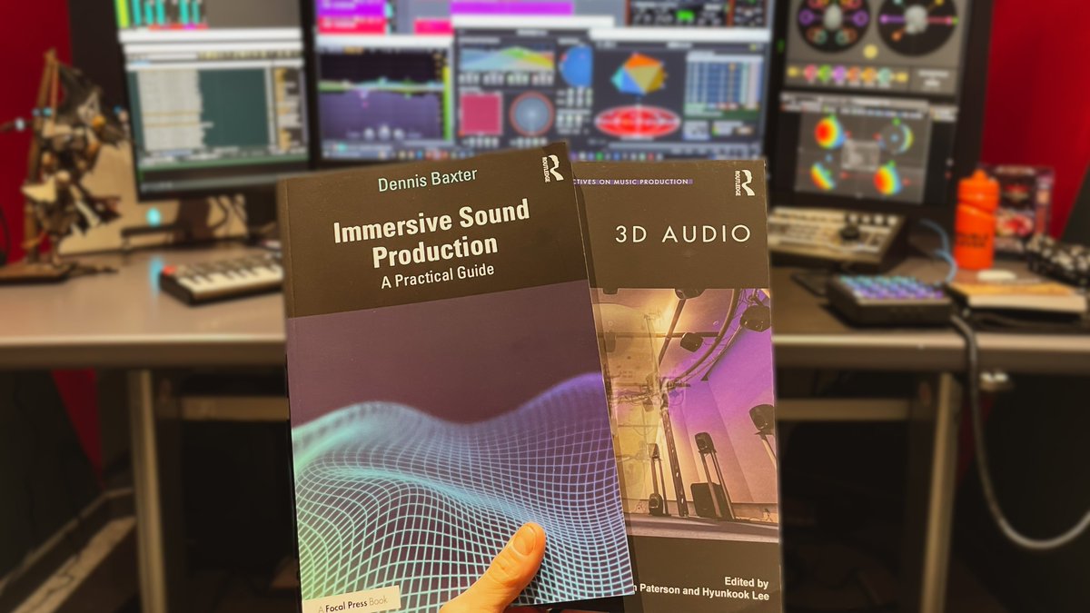 I promised myself that this year's reading list would increase, and I'm already diving into 3D audio/ambisonics and haptics. May 2023 be full of new challenges 😊 #improvingskills #alwayslearning  #gameaudio #3Daudio