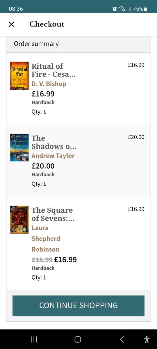 What were the chances l would order these 3 together!? @LauraSRobinson @davidbishop @AndrewJRTaylor l swear you do it on purpose! 🤣 #TheSquareOfSevens #RitualOfFire #TheShadowsOfLondon