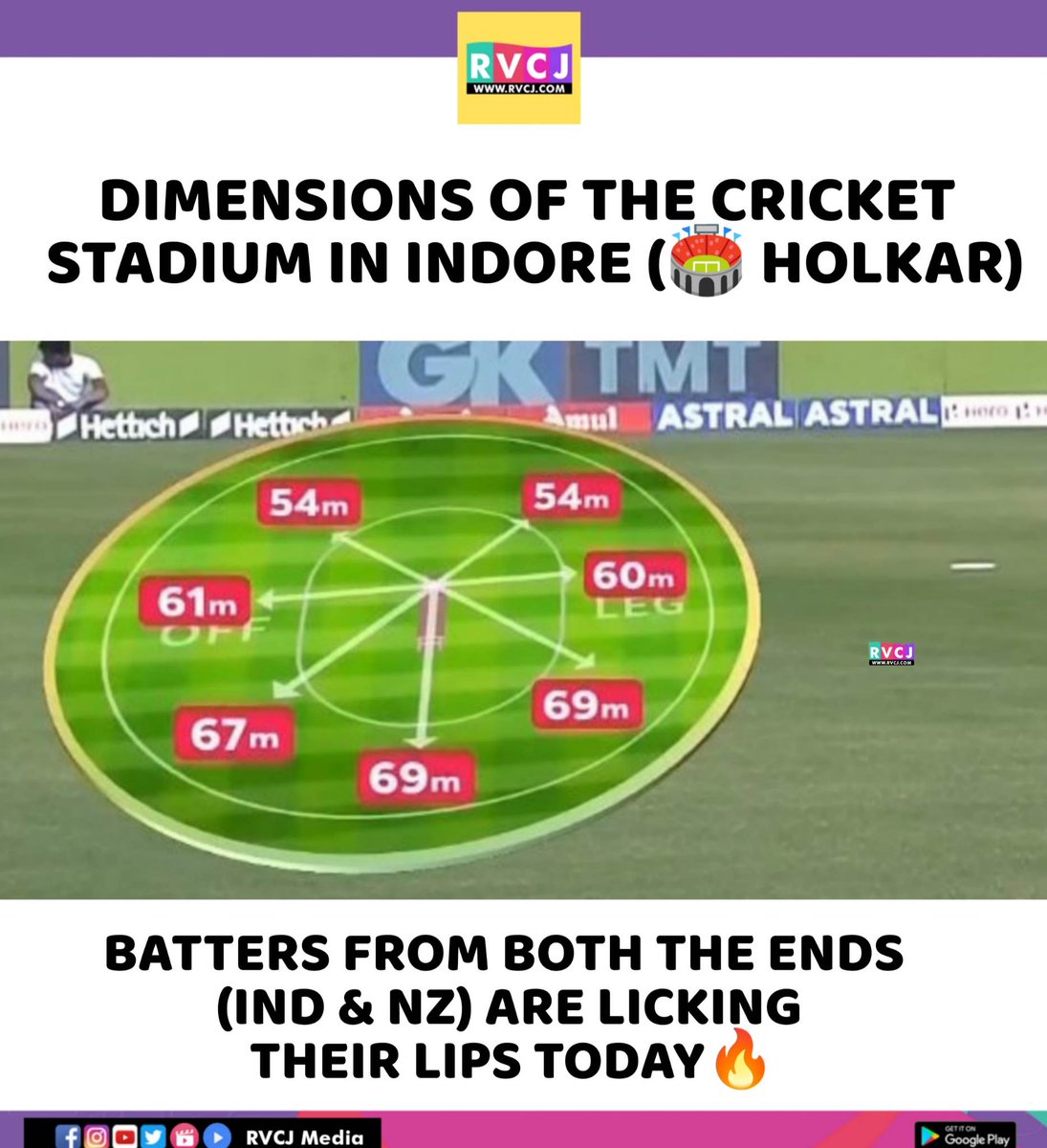 Indore Stadium #INDvNZ