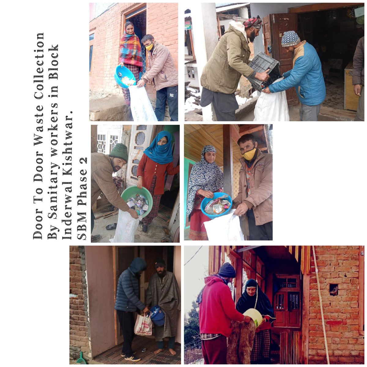 BDOChowkiChoura's tweet photo. Door to Door waste collection by sanitary workers in different panchayats of Block Inderwal Distt Kishtwar.#SBMPhase2
@mandeep082 @CeeDeeSingh @dckishtwar https://t.co/rbSDD2JkoT
