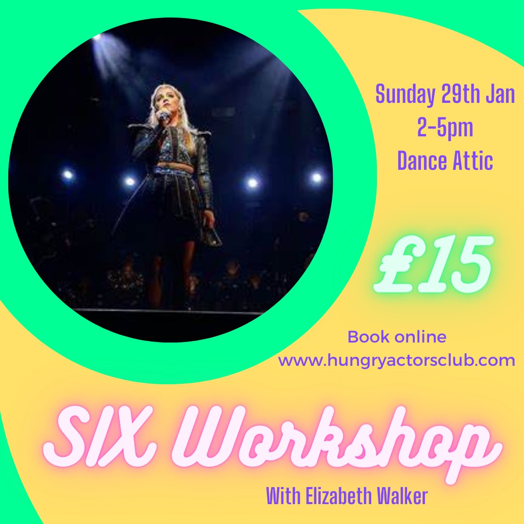 hungryactors's tweet photo. Limited spaces left on our SIX workshop with Elizabeth Walker this weekend! https://t.co/WsjcJMFyzD to book💜👑 https://t.co/nOAMh0afiJ