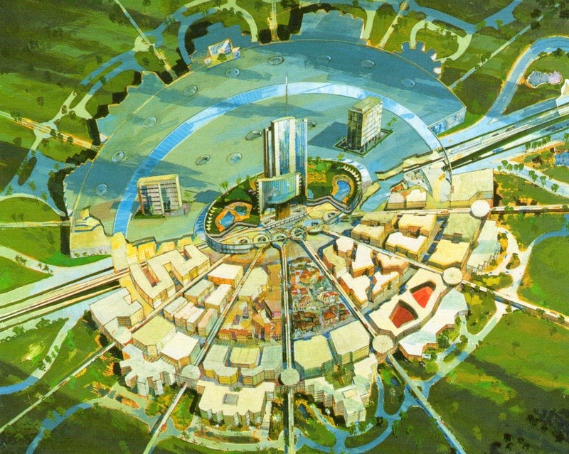 retokommerling's tweet photo. #DimartsUrbans _
¿Sabias que Walt Disney diseño una ciudad utópica denominada EPCOT? Esto da para una #LaBrasaTorrijos #Arquitectura https://t.co/ZF20FxLASv