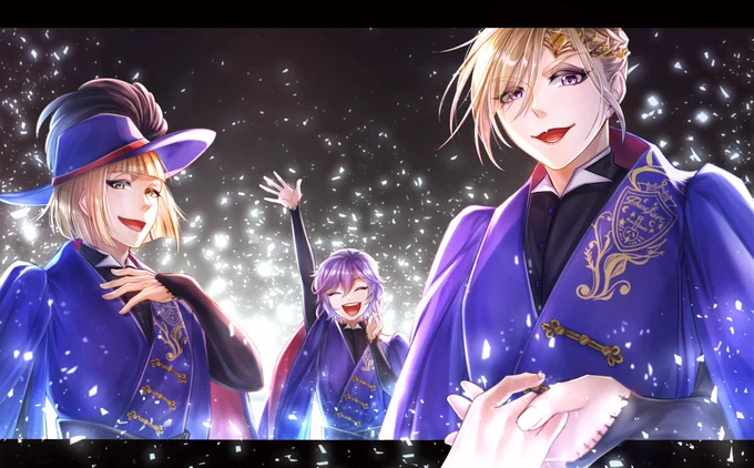 君の手をとるシリーズ、これにて完結です!長い間見ていただきありがとうございました#ツイステファンアート #twstファンアート 