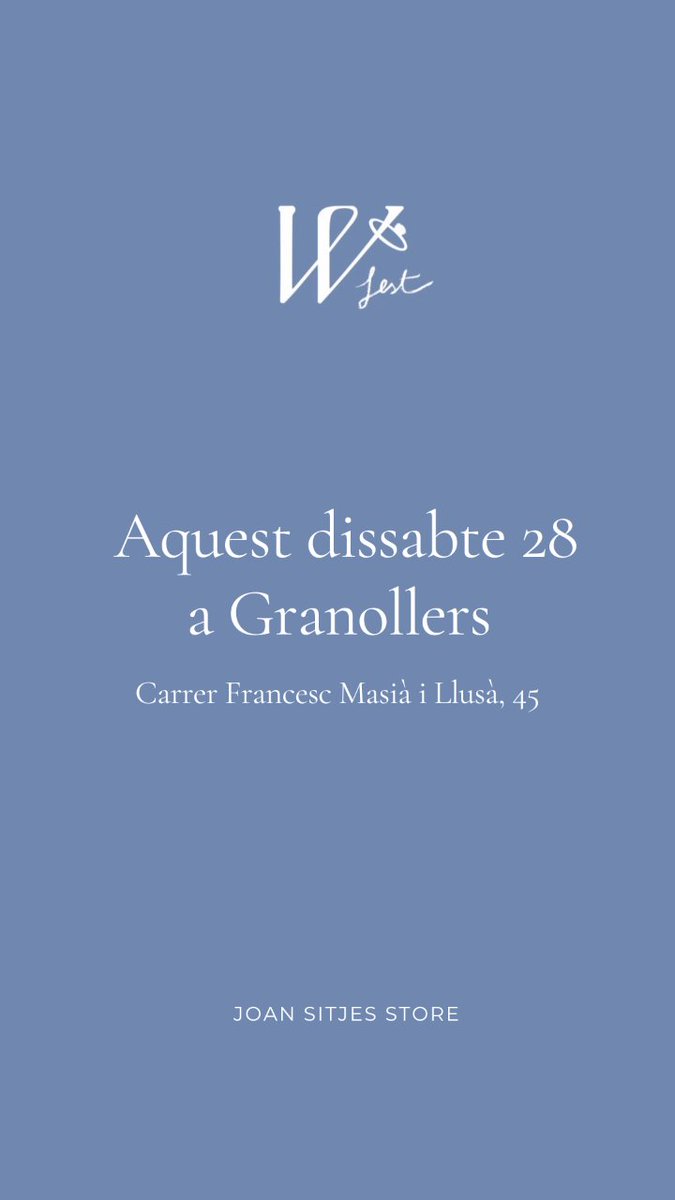joansitjes's tweet image. Aquest dissabte 28 estarem a l&apos;esdeveniment #weddayfest de casaments per a nuvis, a C/Francesc Masià i Llusà, 42 Granollers. #joansitjes #boda #casament #wedding
