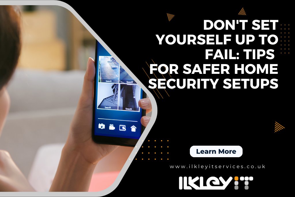 IlkleyIT's tweet image. The excitement of a new doorbell camera can quickly fade when it gets hacked. Learn how to keep that from happening with our home security setup tips.
#HomeSecuritySetup #HomeSecurityTips #SmartHomeHelp

go.ilkley.it/kyp