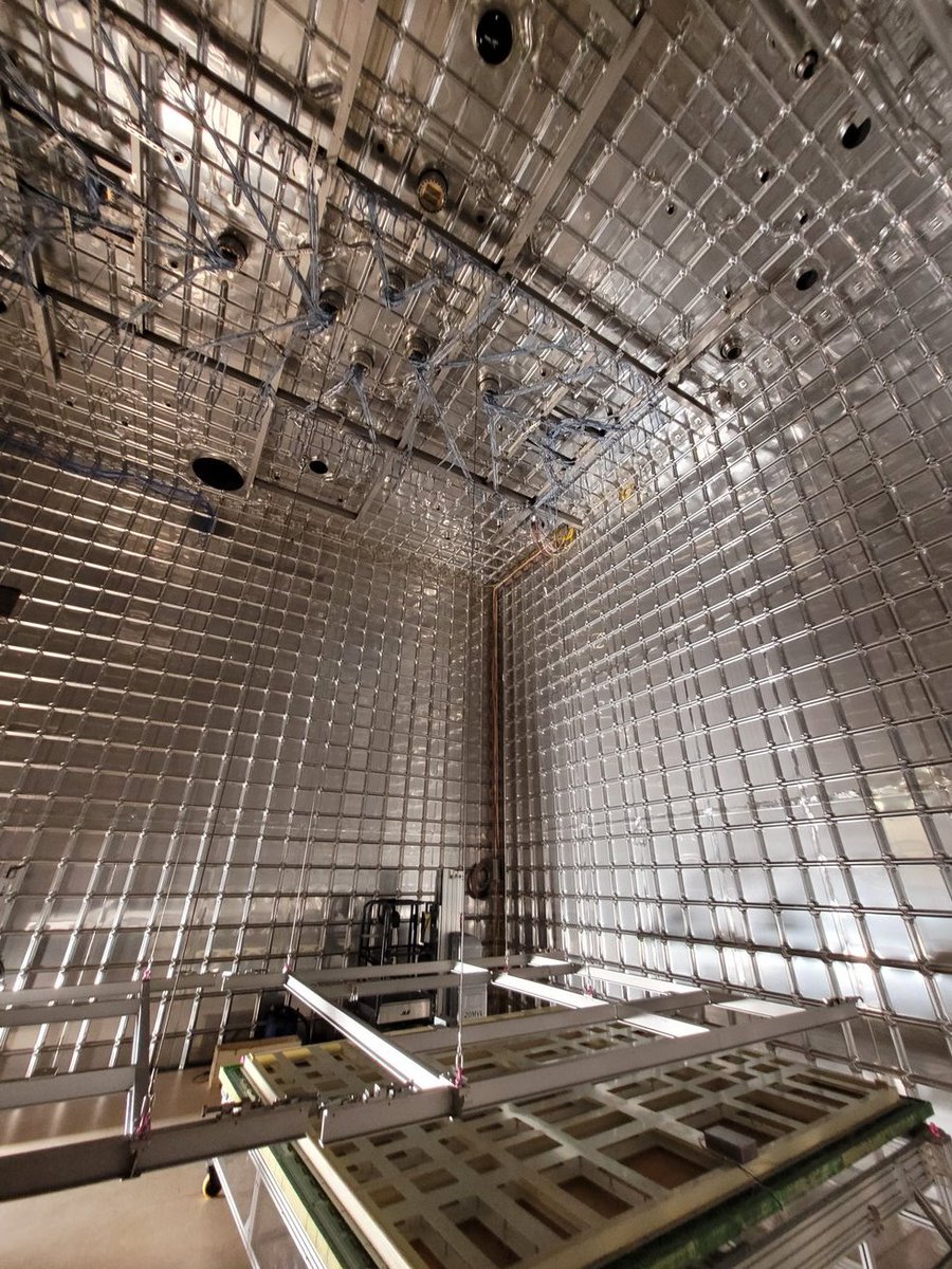 @Claire_Lee @DUNEScience Thanks, Claire! Nice to watch the upgraded #protoDUNE detectors coming along well.