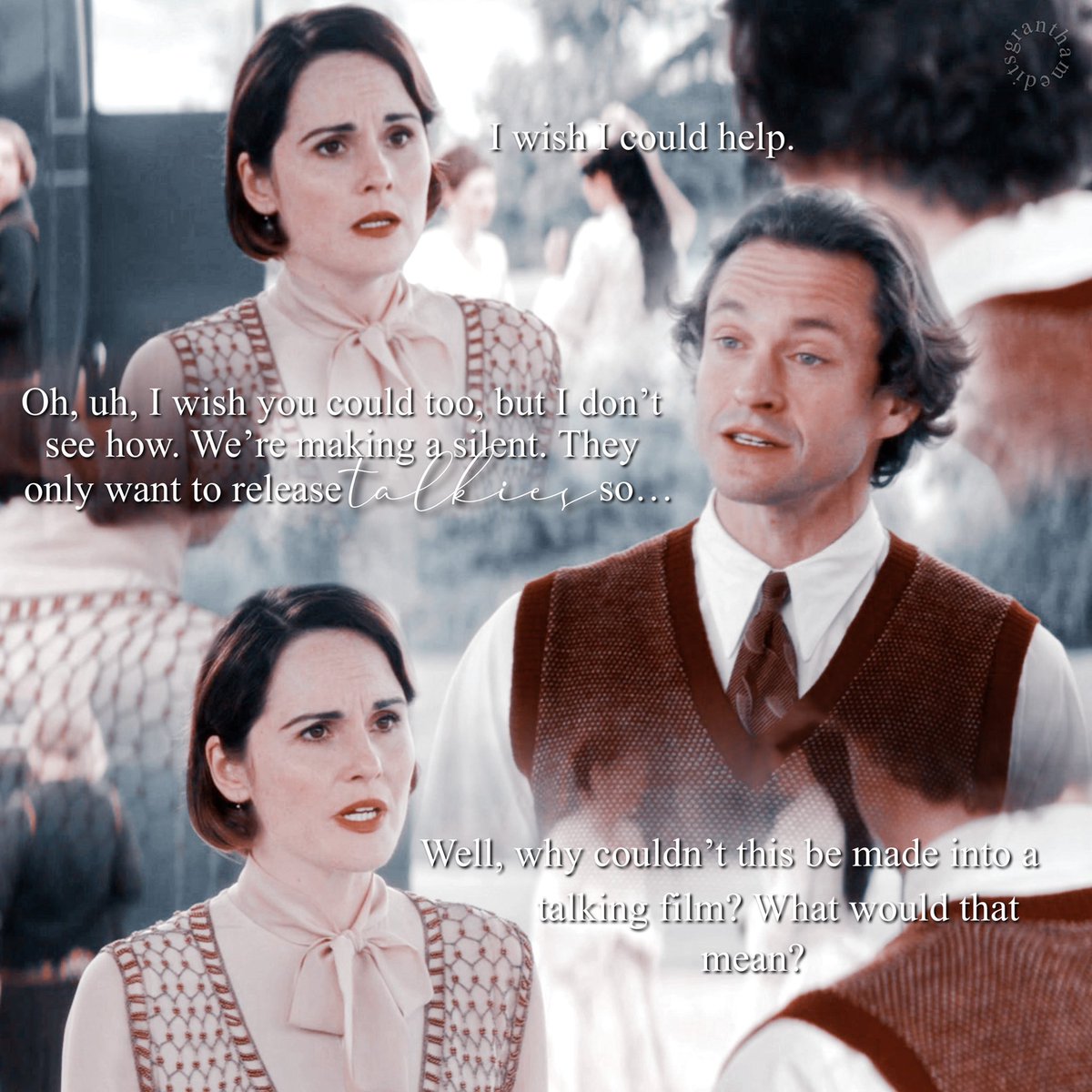 granthamedits's tweet photo. The obsession I have with these two could quite well be considered extreme, but I don’t care 😌 Julian needs to bring this man back in the third movie so Mary can have the man she deserves 

#marycrawley #jackbarber #downtonabbey #downtonabbeyanewera https://t.co/6paDHV8NoL