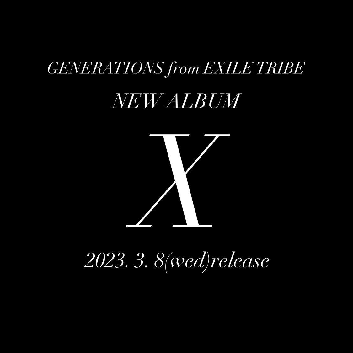 Generations アルバム「X」 の通販 本・音楽・ゲーム | tunegocio.pe