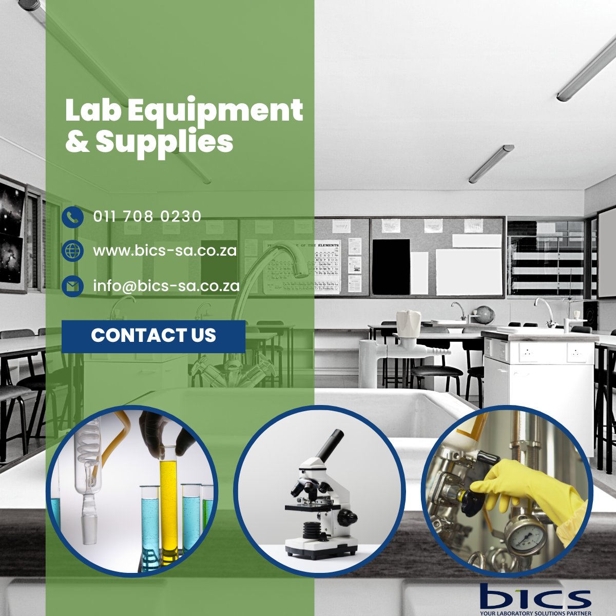 Bashumi_BICS's tweet image. Trust us to provide the best in lab equipment efficiency & precision.
Contact us via e-mail or give us a call.
E-mail: info@bics-sa.co.za
Call: 011 708 0230
#BICS #Bashumi #labexperiments #STEM #laboratory #laboratoryequipment #suppliers #chemicals #reagents #efficiency
