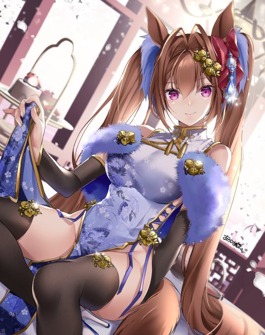 チャイナドレスコレクション ダイワスカーレット 