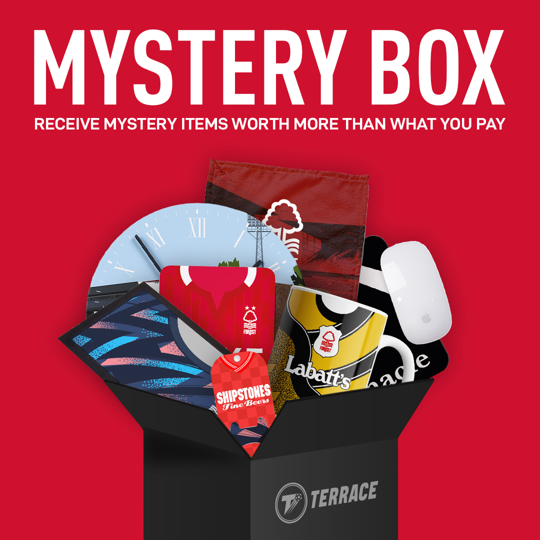 Want to win a Nottingham Forest mystery box? Full of retro and fan culture heaven from theterracestore.com/products/myste… To enter, simply retweet and follow! #NFFC