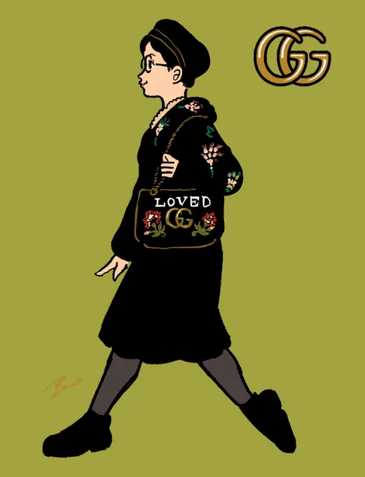 30分ポートレート素敵なコーディネートをたくさん描かせていただきました! 