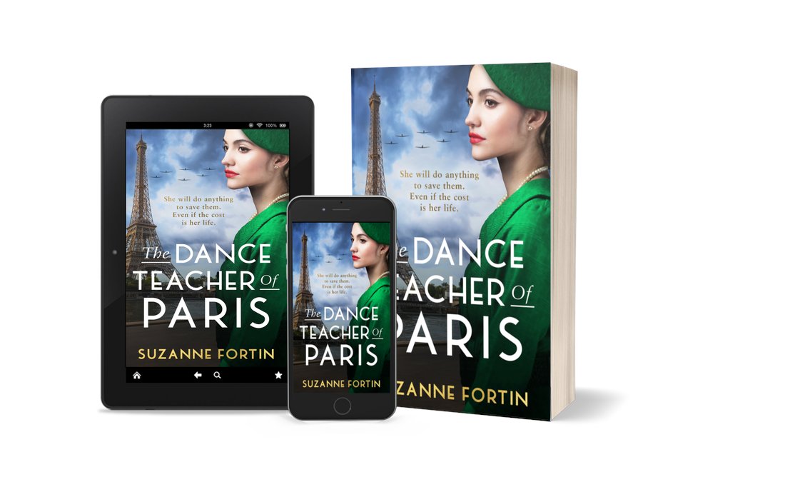 Happy Publication Day wishes to the amazing @suefortin1!
The Dance Teacher of Paris is out TODAY and I absolutely LOVED it!
Grab a coffee, then one-click your way to this emotional read!
buff.ly/3iTTc9T 
#dualtimeline #historical #fiction #bookclub