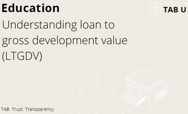 tabldn's tweet photo. We've added a new educational article to #TABUniversity explaining what loan to gross development value (LTGDV) is and what it means when looking at risks in lending. Read it here: https://t.co/3921N1GqGW

#TABTrustTransparency #developmentfinance #lending #propertydeveloper https://t.co/pp4bNUWiCx