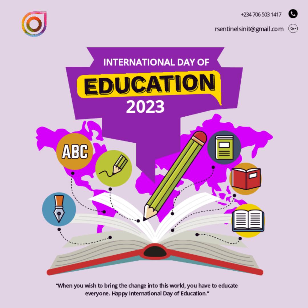The right to education is enshrined in article 26 of the Universal Declaration of Human Rights.
The declaration calls for free and compulsory elementary education.
Happy International Day of Education. Remember, every child is your child.
#unesco #unitednations #education