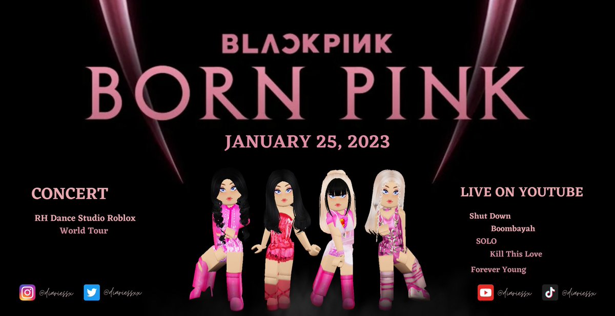 BLACKPINK WORLD TOUR BORN PINK CONCERT DAY 2 🌸 • Live on Youtube