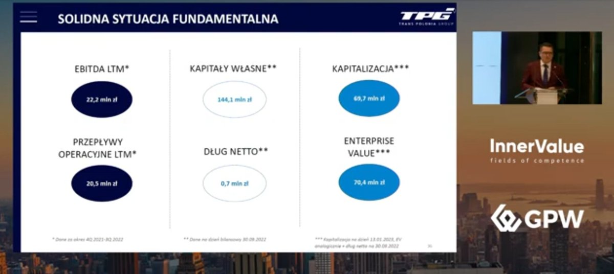 MrBananaTrader's tweet photo. K: $TRN (3,28 IKE) najciekawszy #TRANSPOL na IID
👇42min kluczowe 1:05 https://t.co/e1xvn7HQyL
🔸24r plan 100% wzrost przychód: 300m czyli tj sprzed sprzedaży OrlenTransportu ale wtedy dług -140m teraz bez
🔸ceny netto paliwa spadły=>wyniki za I kw
🔹ATC i OTL na ATH i rosną https://t.co/oCfU3YQuyr