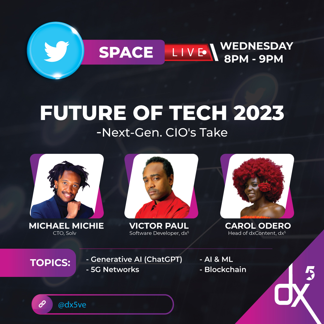 Ahead of this space, we are excited to announce to you the panel of experts who will be discussing the future of technology. Our panel comprises of renowned futurist &amp; technology analysts,
Join us on the space &amp; gain insights into the future of technology
lnkd.in/dYhu2BGx