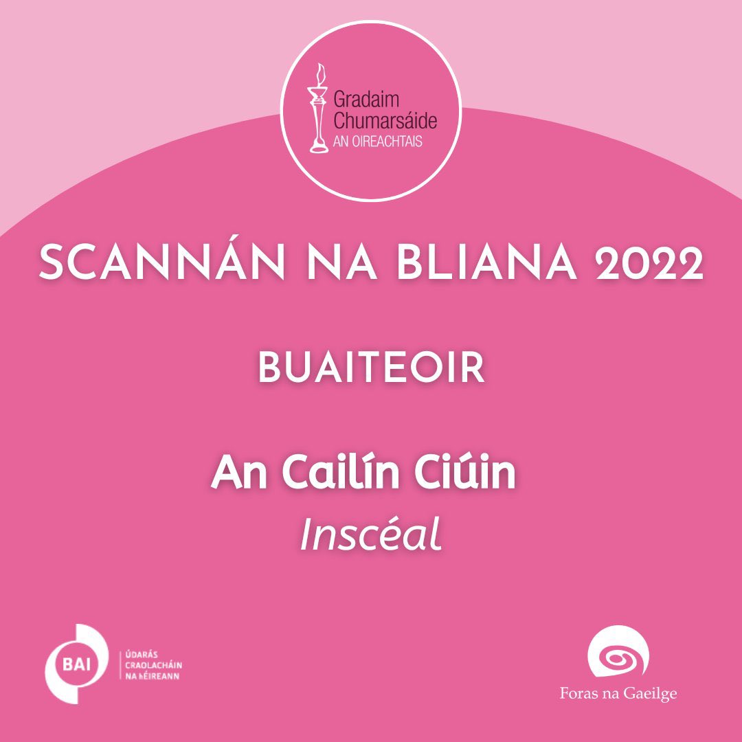 OirnaGaeilge's tweet photo. Go n-éirí go geal le @ColmBairead , @cleonanic & leis ‘An Cailín Ciúin’ agus na hainmniúcháin Oscar á bhfógairt níos déanaí inniu 🥳🤞🏻#Oscars2023
Bhí sé iontach bhur dturas & bhur n-éachtaí a leanacht ó #Gradaim22 anuraidh! Guíonn muid gach rath oraibh🎉 @TG4TV https://t.co/eKru1ZWJnB