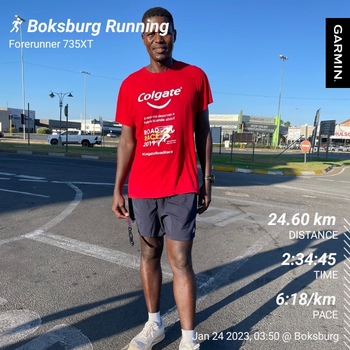 Mantolo_Andzile's tweet image. Day 24 of 31. Only 7 more days to go with 196km of 496km left. #keepmovingchallenge