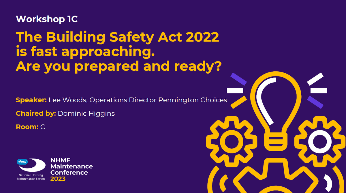 PenningtonCh's tweet photo. We’ve arrived at @NHMFOfficial Maintenance Conference for day 1, come and say hello!
Don’t forget to also catch Lee Woods, our Operational Director, in Room C at 11.30am speaking all about the Building Safety Act 2022.
See you soon!
#NHMF #BuildingSafety https://t.co/6r86eUwywI