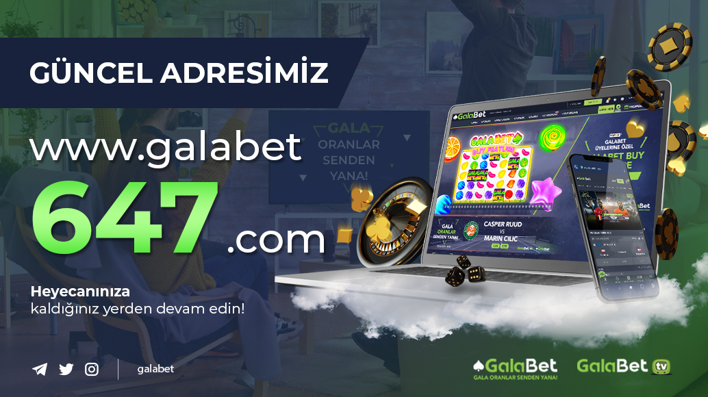 📢 Domain adresimiz güncellenmiştir.

En avantajlı bonuslarla, heyecanınıza kaldığınız yerden devam etmek için hemen giriş yapın galalink.io/sosyal  ✨

♠️ Kesintisiz erişim için GalaBet mobil uygulamamızı indirebilirsiniz.