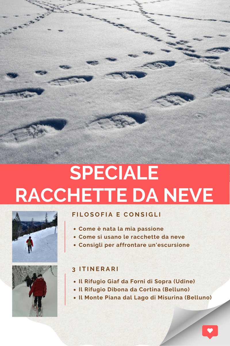 ❄️Finalmente è arrivata! Quest'anno la #neve si è fatta attendere, ma adesso che le montagne sono ricoperte da una soffice coltre bianca è ora di tirare fuori le  ciaspole. 
✏Ecco qui una guida completa alle escursioni con racchette da neve.
rafaroundtheworld.com/tag/racchette-…