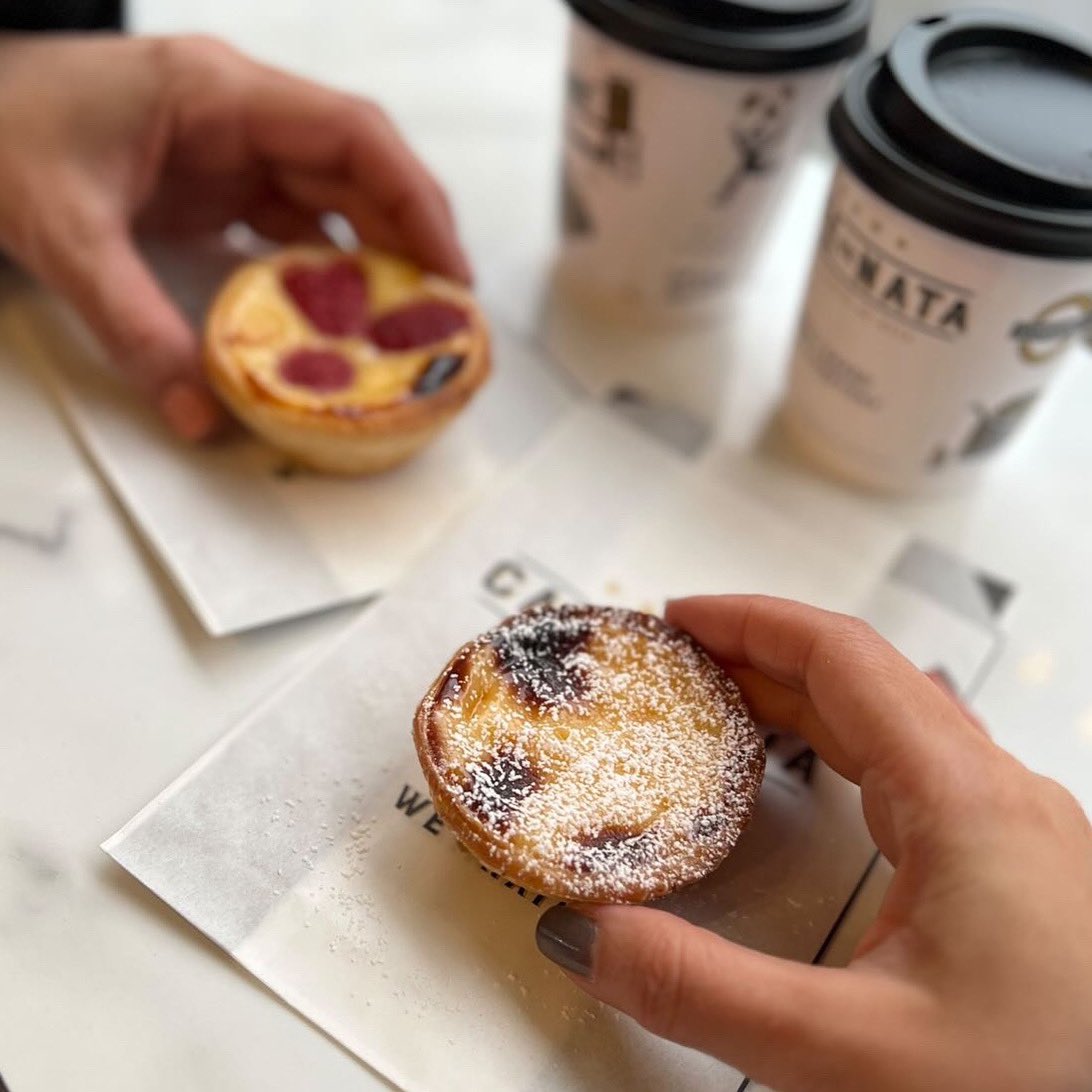 ✨ 𝗧𝗼𝗱𝗮𝘆 𝗶𝘀 𝗮 𝗴𝗿𝗲𝗮𝘁 𝗱𝗮𝘆 ✨ Begin each day slowly and with intention. This will help you to connect body and mind 🧠 , hone your focus, and establish your priorities for the day ahead! 

#cafedenata #pasteldenata #london 

Visit in stores or order via link in bio