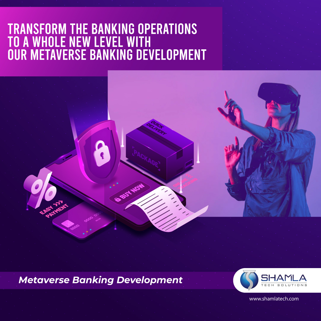 shamlatech's tweet photo. Metaverse banking solutions is the next stage of the internet evolution, banking and an essential part of Web 3.0 technology.
Read More : https://t.co/xxFv6dmgxe
#createmetaverse #metaverse #metaversedevelopment #metaverseeventplatformdevelopment #MetaverseEducationDevelopment https://t.co/9pOg6RH1Yv