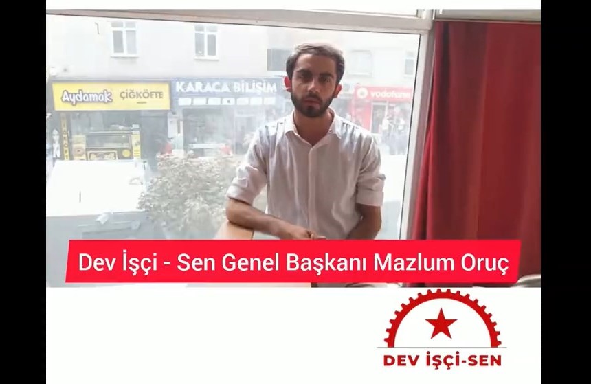 Dev İşçi-Sen Genel Başkanı Mazlum Oruç'a Özgürlük!

<a href="/dev_isci/">DEV İŞÇİ-SEN</a>

#MazlumOruç