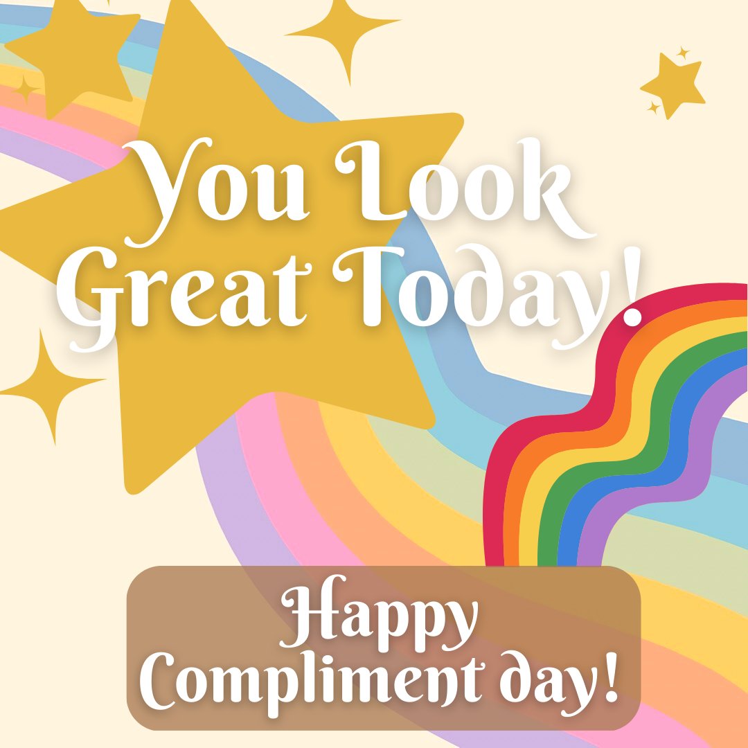 WickedDragonUK's tweet photo. Lets Celebrate National Compliment Day by showering others with praise and positivity. Compliments have the power to improve happiness and confidence, both for the person giving and receiving them. https://t.co/80QsODyDlH