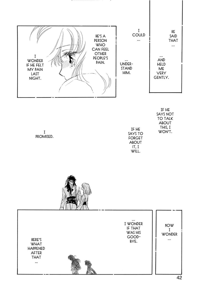 MissHiruma's tweet photo. Not anime but manga and I’ve never felt so much like this scene 
Manga is From Far Away by Hikawa kyouko https://t.co/Wb7qCTjCsa