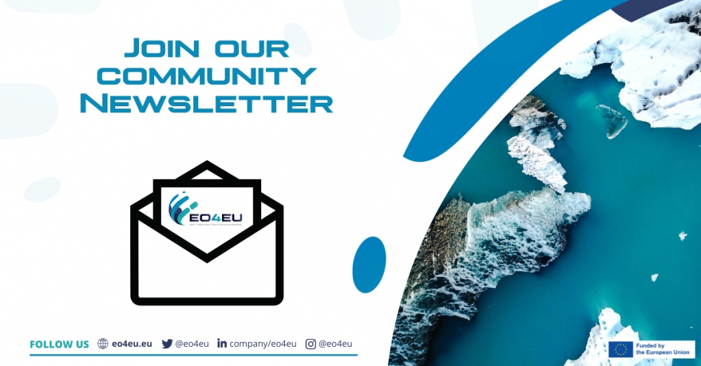 EO4EU's tweet photo. Are you interested in the platform we are creating, using #machinelearning and #AI to connect multiple #EO #Data Sources to a single user friendly access point?

Join our community newsletter for updates and unique opportunities 👇
https://t.co/tI3AVVX8J3 https://t.co/CAmS1hpFnZ