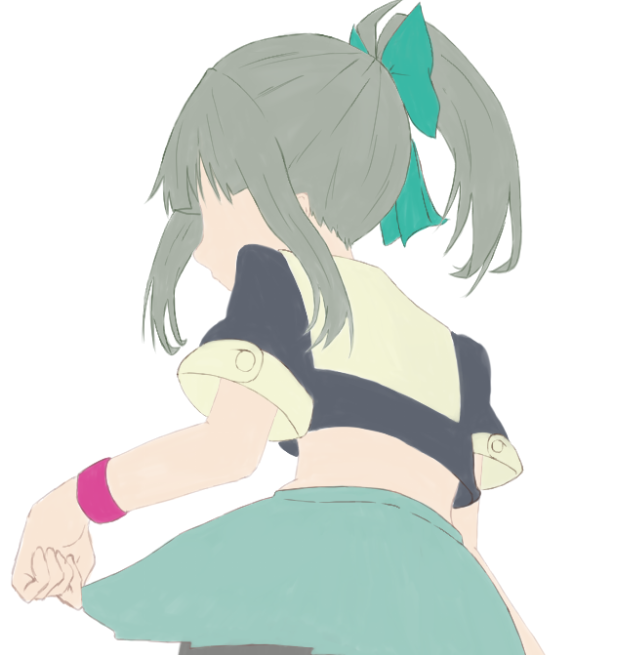 夕張(艦これ) 「Skebお進捗 」|ベルクート@艦これ絵描きのイラスト