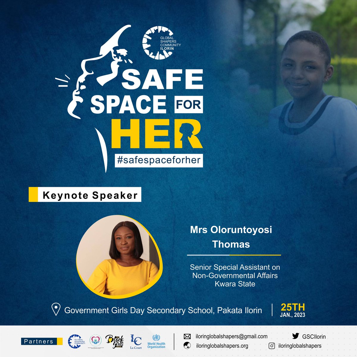 Lack of menstrual knowledge &amp; poor access to sanitary products can make it difficult for girls to attend schools. We sought to influence policy changes and actions to curb the adverse effects on school girls.
Happy to share that <a href="/Lady_karimah/">Karimot Olábísí Odébòdé</a> will be joining as Keynote speaker.
