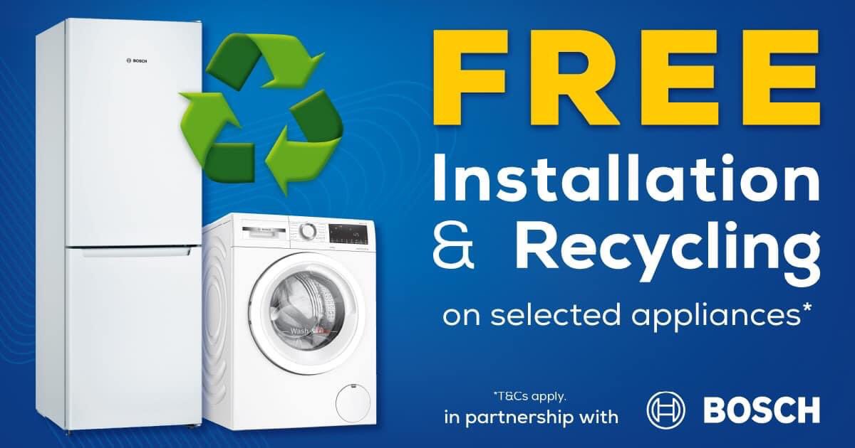 robsonandcowan's tweet image. Looking for a new appliance? Claim free installation and recycling on selected @BoschHomeUK appliances. Please pop in or give us a call for more information. 

robsonandcowan.co.uk
#Bosch #JanuaryOffer #Euronics #Northumberland #CountryStore #JustAsk #shoplocal @euronics_UK