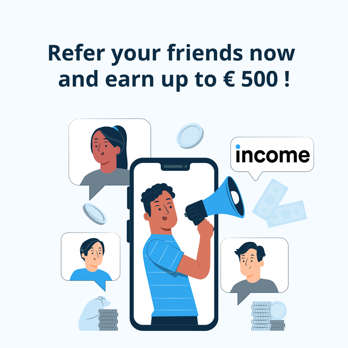 Income marketplace tweet media