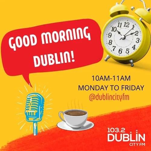 On Good Morning Dublin at 10am, Patrick Gouliev chats to @joannagardiner2 from @ElaveSkincare and @Conor_O_Donohoe from <a href="/bandwildyouth/">Wild Youth</a>, one of the six Eurovision hopefuls. Plus, John Conway about the <a href="/ThreeTenors/">The Three Tenors Ireland</a> concert in <a href="/StJudesParish/">St Jude the Apostle</a> and Dr. Diane Bennis from <a href="/WebDoctor_ie/">WebDoctor.ie</a>.
